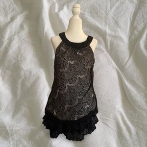 Vintage Y2K Paper Doll Whimsigoth Top